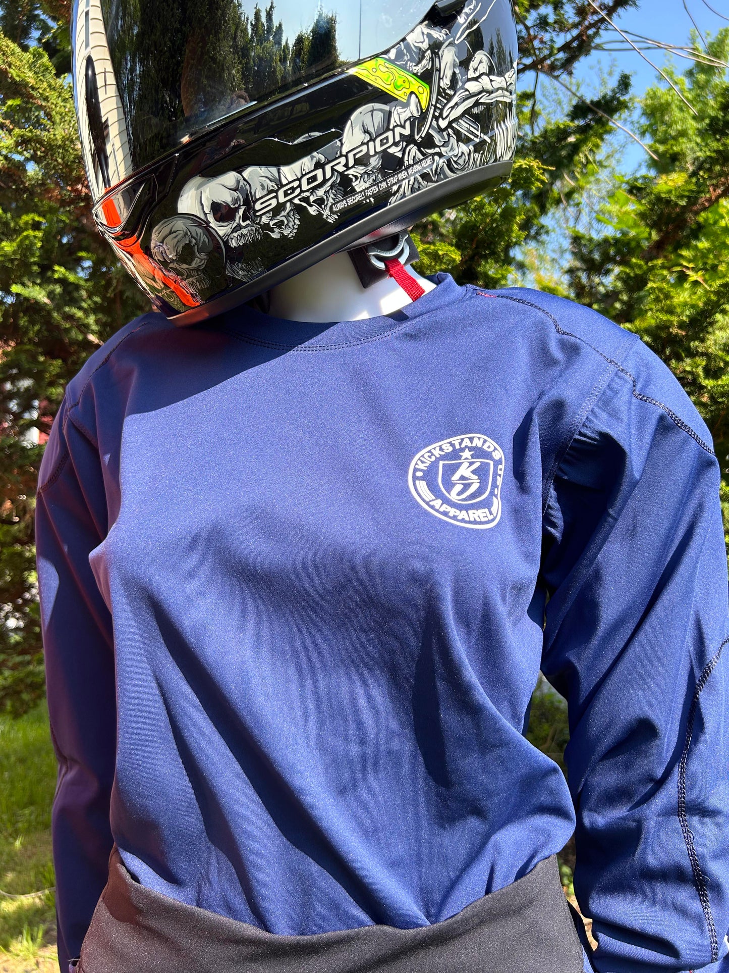 Women's Pullover Riding Shirts with CE Armor