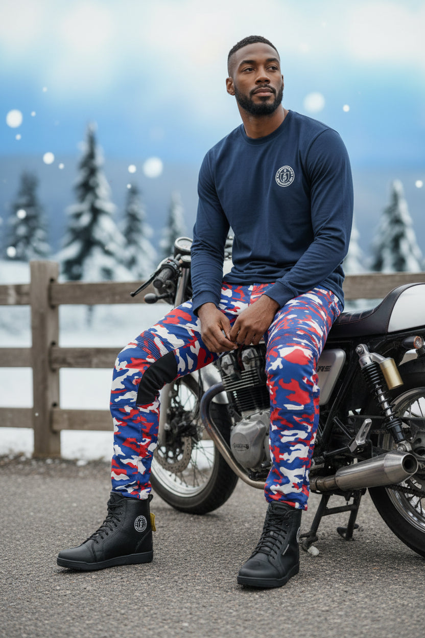 Men's Pull over Riding Shirts with CE Armor