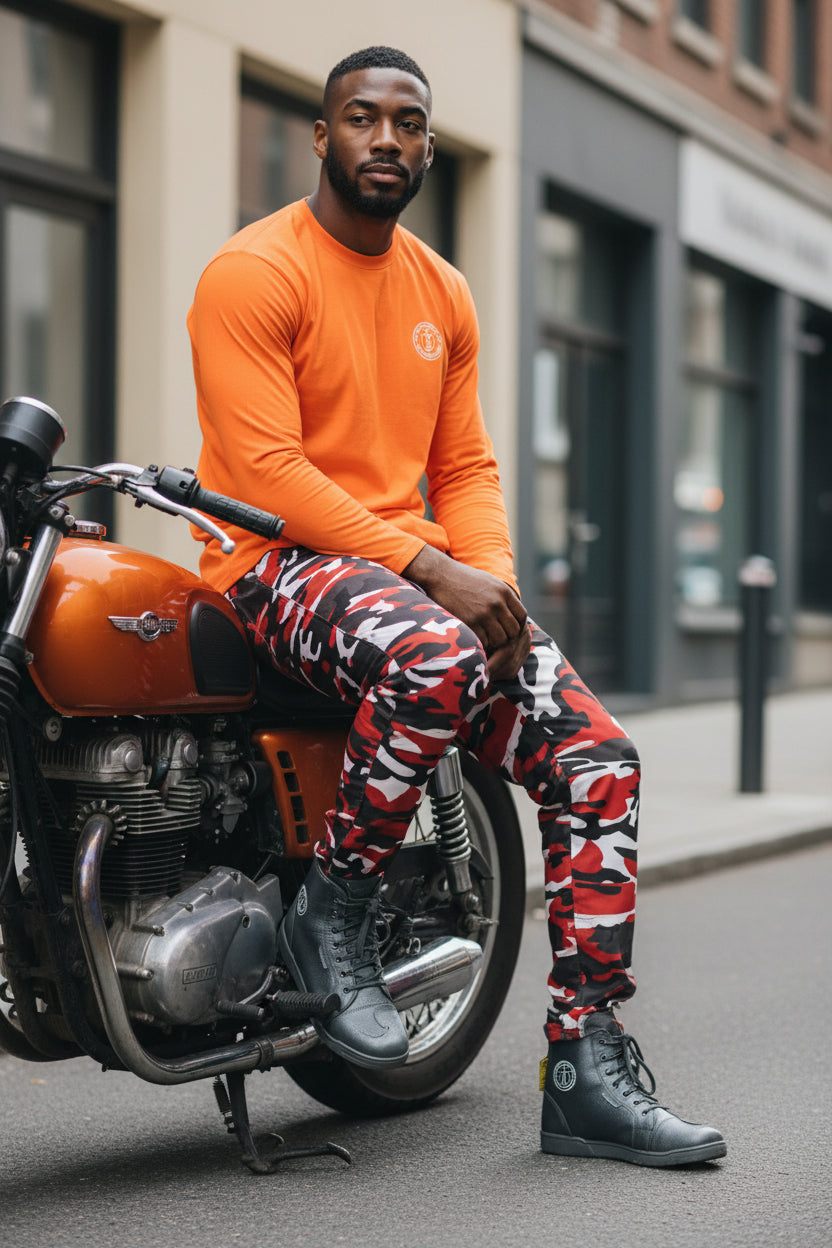 Men's Pull over Riding Shirts with CE Armor