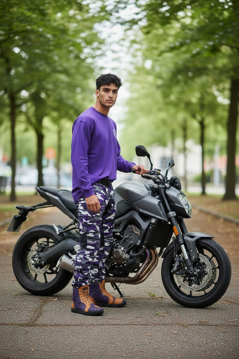 Men's Pull over Riding Shirts with CE Armor