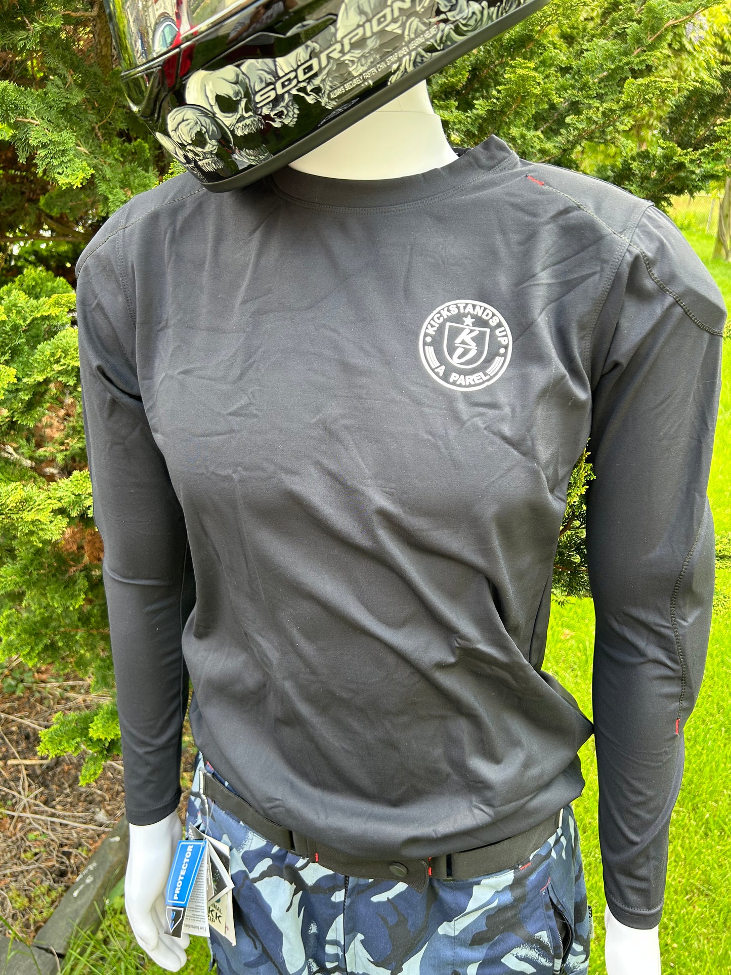 Women's Pullover Riding Shirts with CE Armor